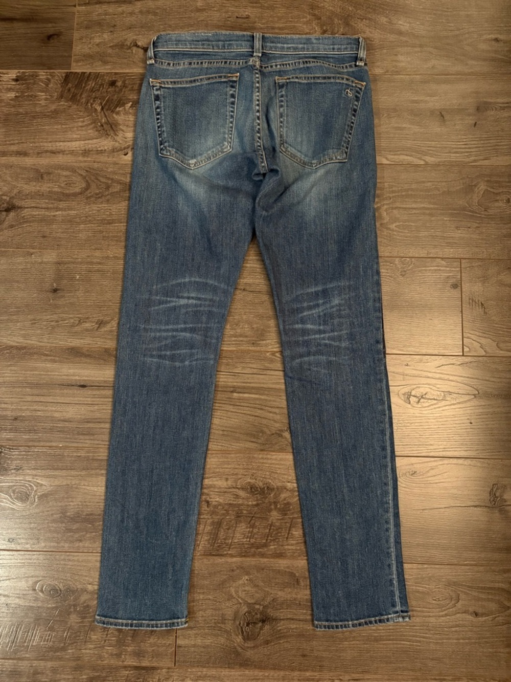 Rag & Bone Jeans The Dre Flannel plaid Patchwork denim jeans size 26 - Picture 4 of 13